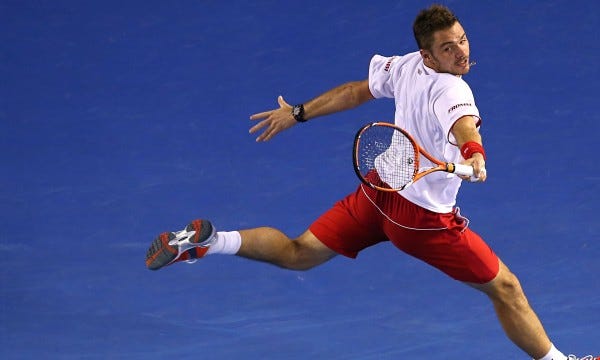 Stanislas Wawrinka at Australian Open