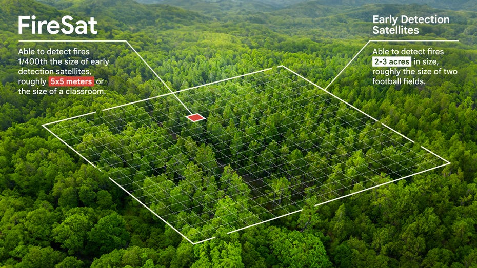 Avec FireSat, Google utilise l'IA pour mieux lutter contre les feux de forêt