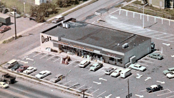dick's sporting goods first store