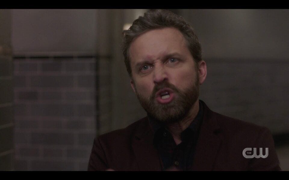 Rob Benedict Chuck screams at Winchesters You did it again UNity SPN