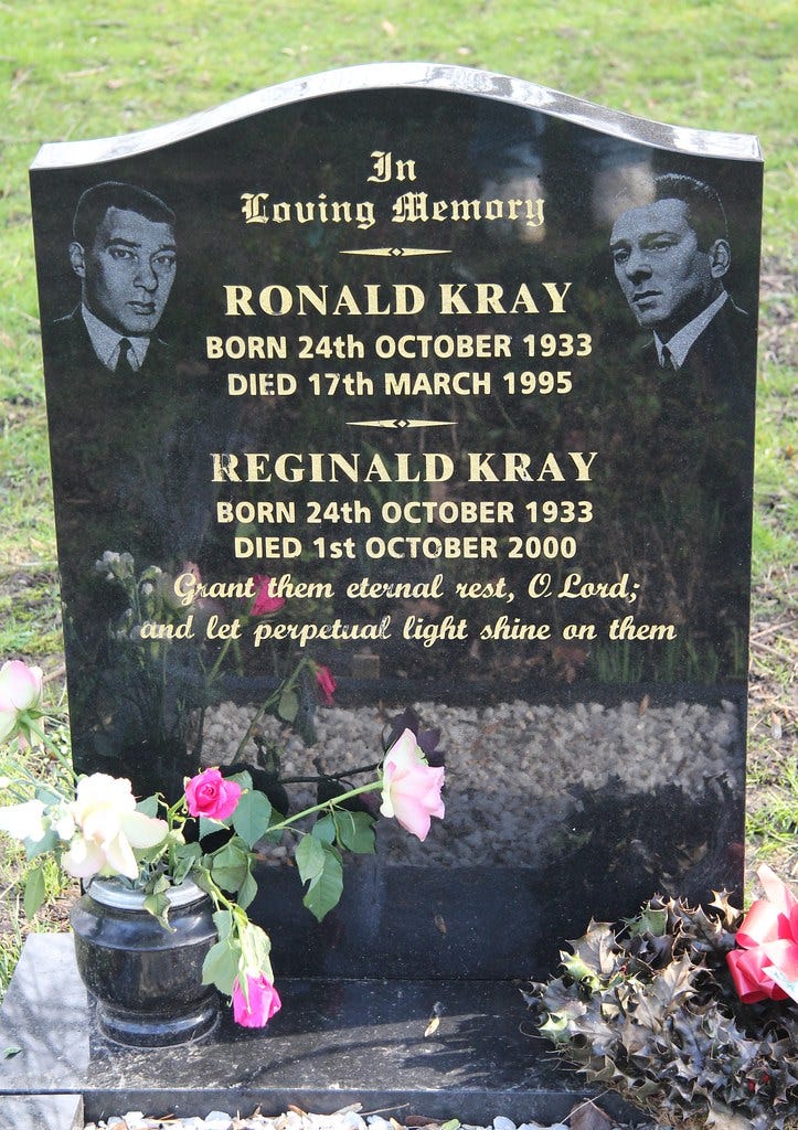 The Krays | Famous grave at chingford mount cemetery....© Yv… | Flickr