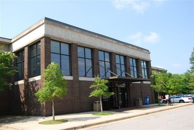 File:Tuscaloosa Public Library Front View.jpg