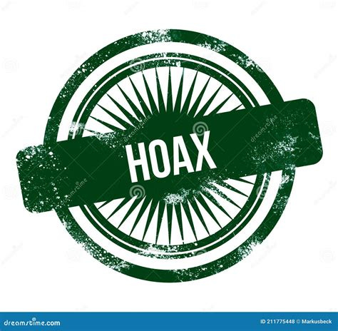 Hoax - green grunge stamp stock illustration. Illustration of stamp - 211775448