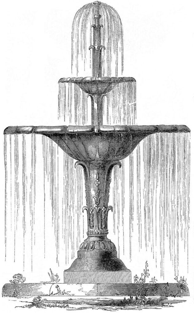 Vintage Fountain Image
