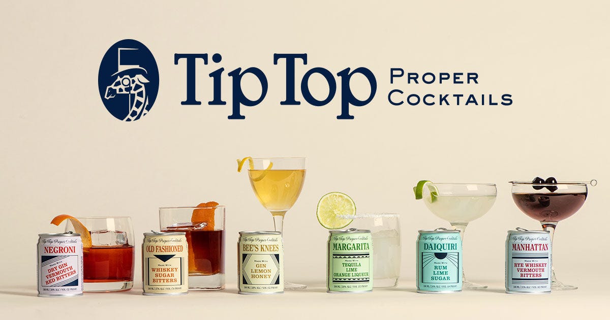 Tip Top Proper Cocktails – Tip Top Cocktails