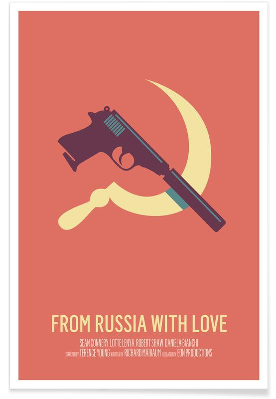 James Bond, Super Heroes & Fictional Characters, Movie Posters, From Russia With Love Poster