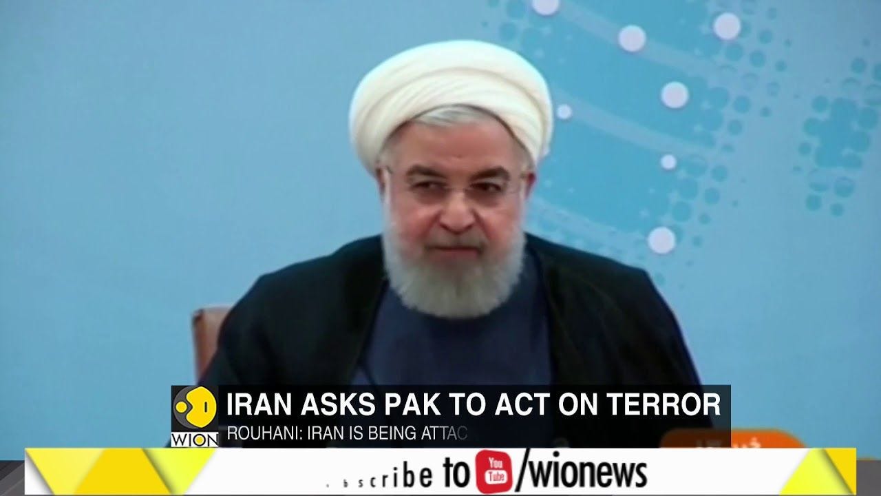 Iran's Rouhani asks Pakistan to act against terror