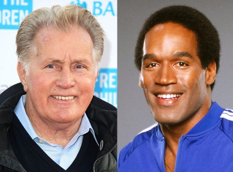 martin sheen converts to oj simpsonology 2016 images