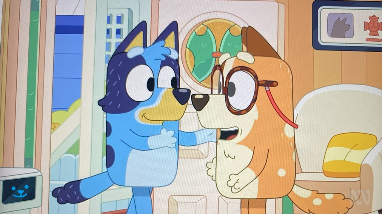 Wild fan theories about grown-up Bluey's child on extra 'Surprise' episode  | Kidspot