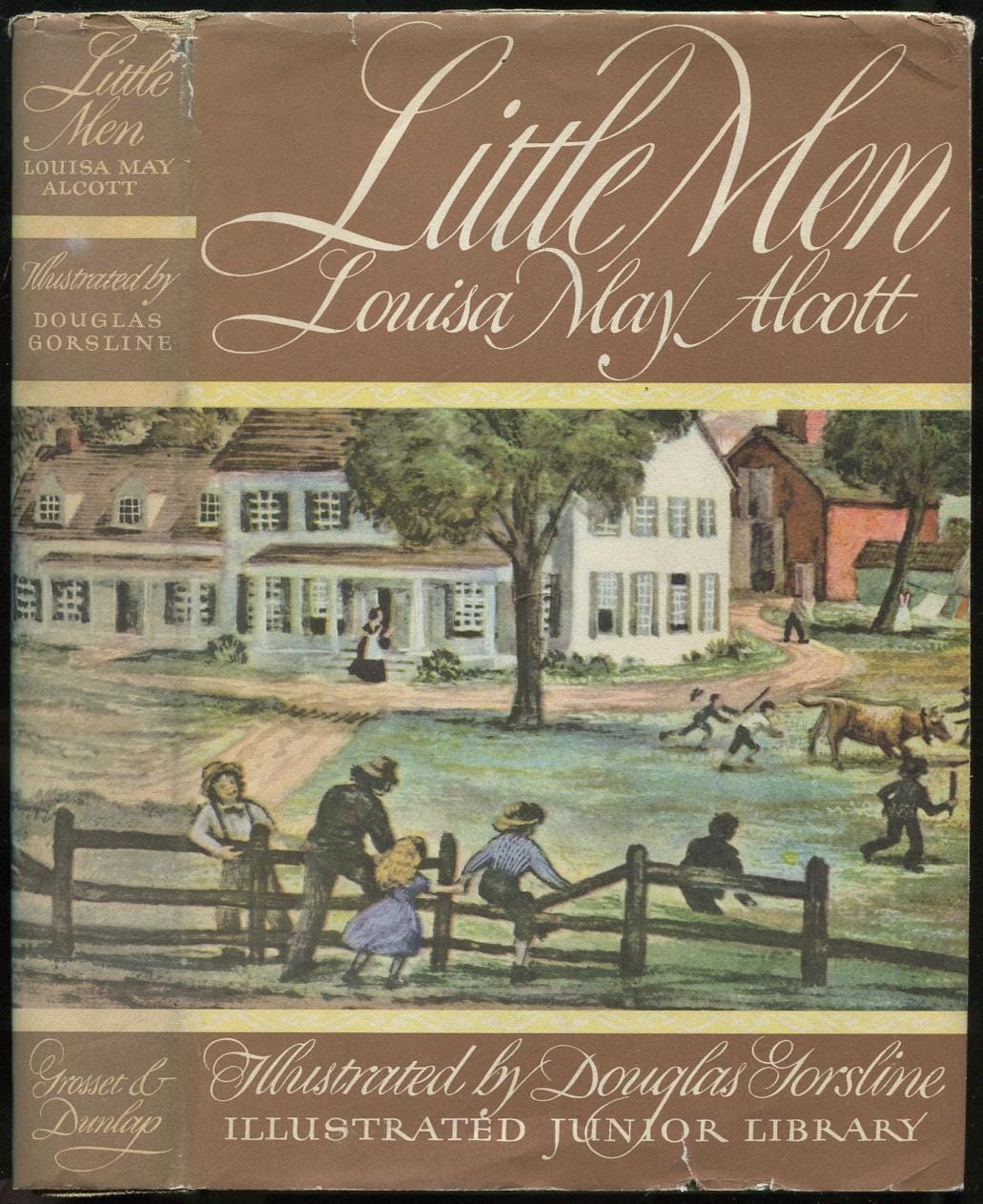 1979 cover of Alcott's Little Men