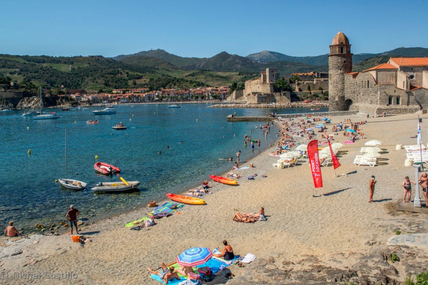 PLAGE SAINT VINCENT | COLLIOURE | Plage surveillée