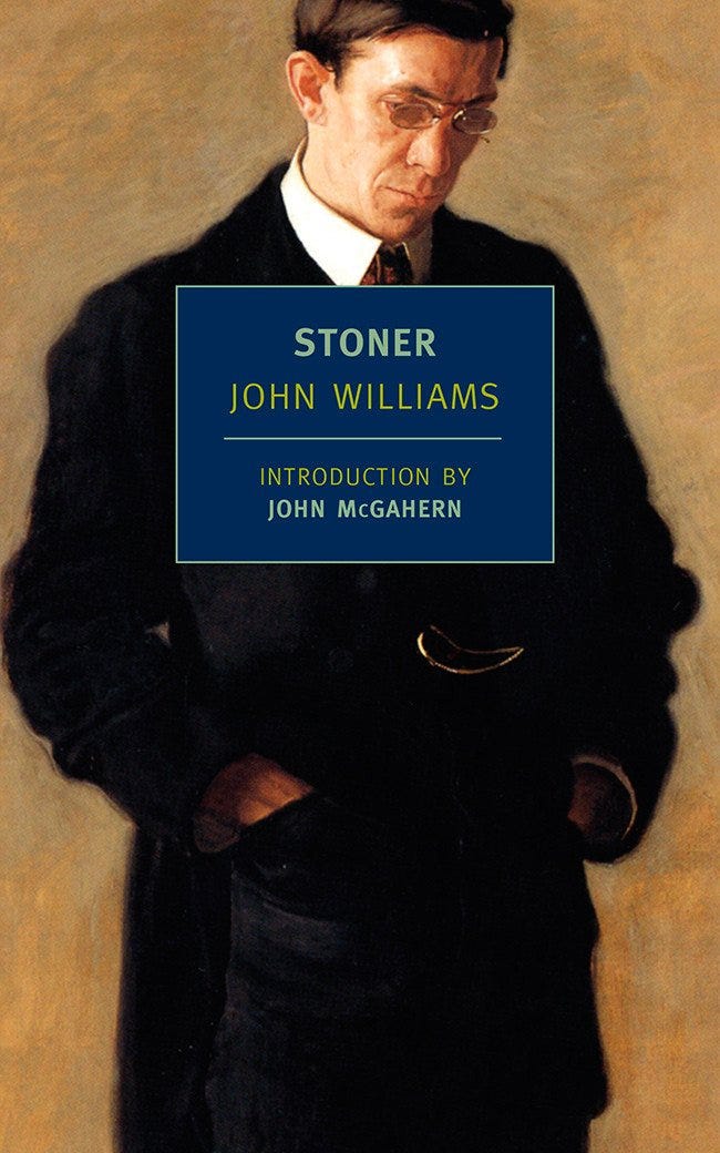 Stoner - John Williams (1965) - Tough Guy Book Club