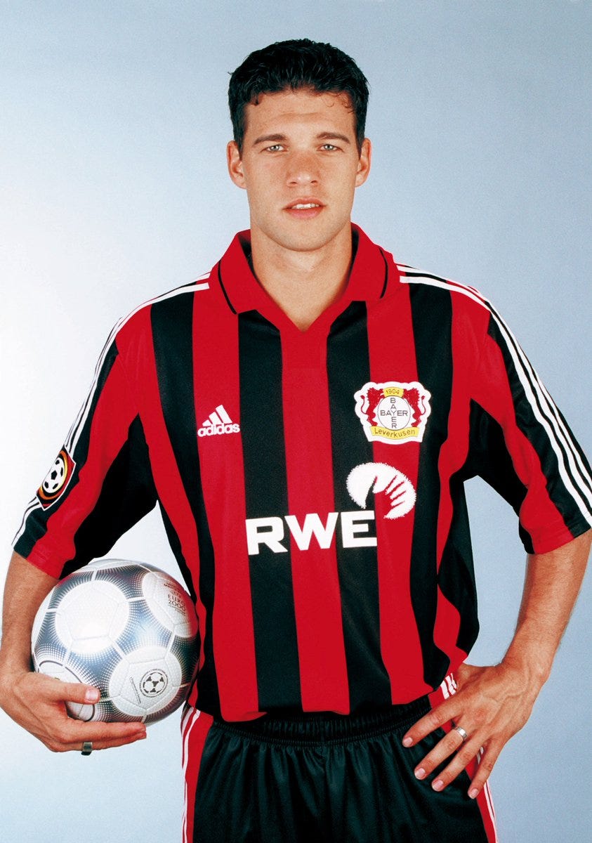 Bayer 04 Leverkusen on Twitter: "Michael Ballack started his career at  Chemnitzer FC and spent two years at 1. FC Kaiserslautern before joining us  at #Bayer04! He went on to play for