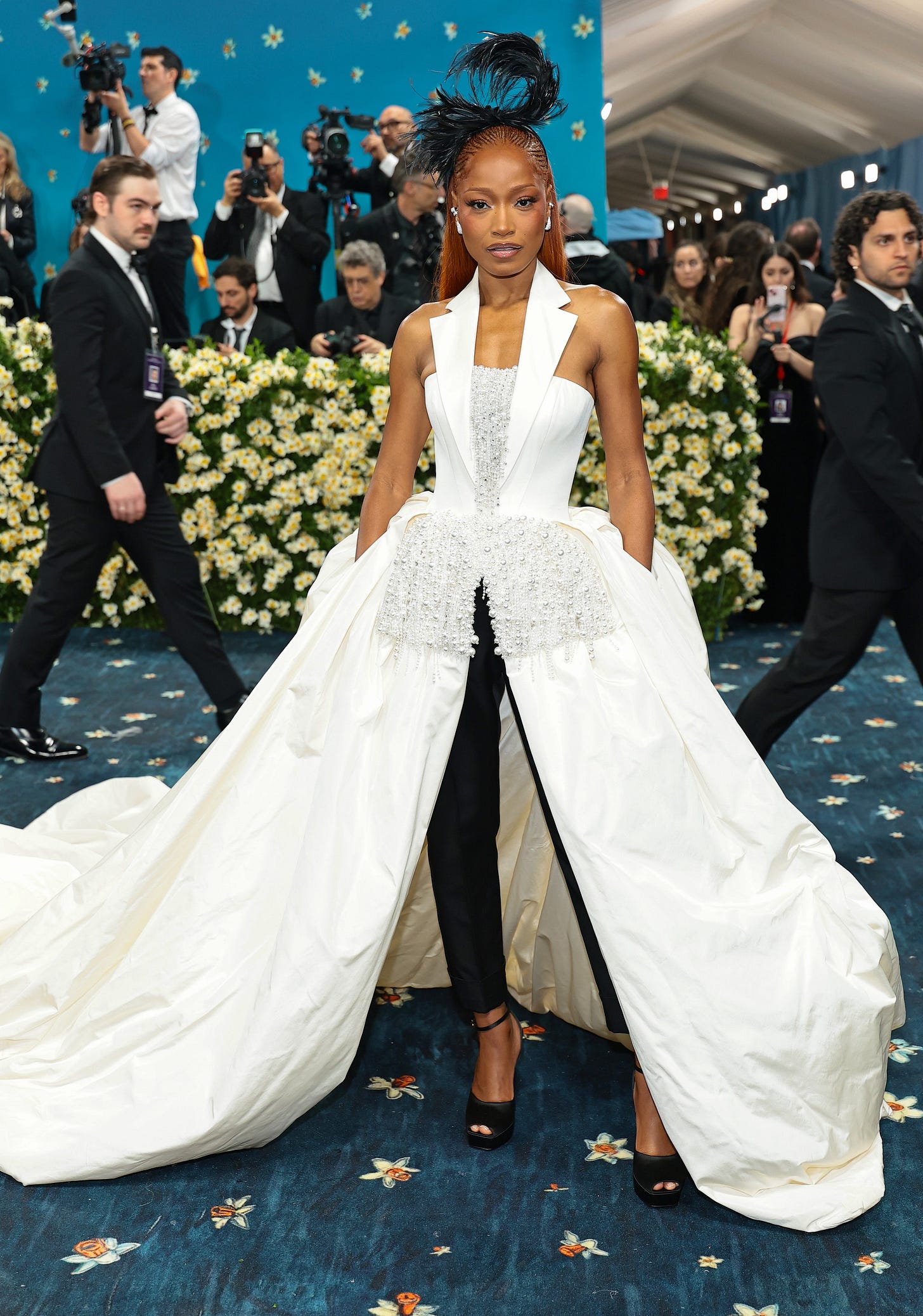 At the 2025 Met Gala, Keke Palmer Channels the First Black Oscar Nominee  for Best Actress | Vogue