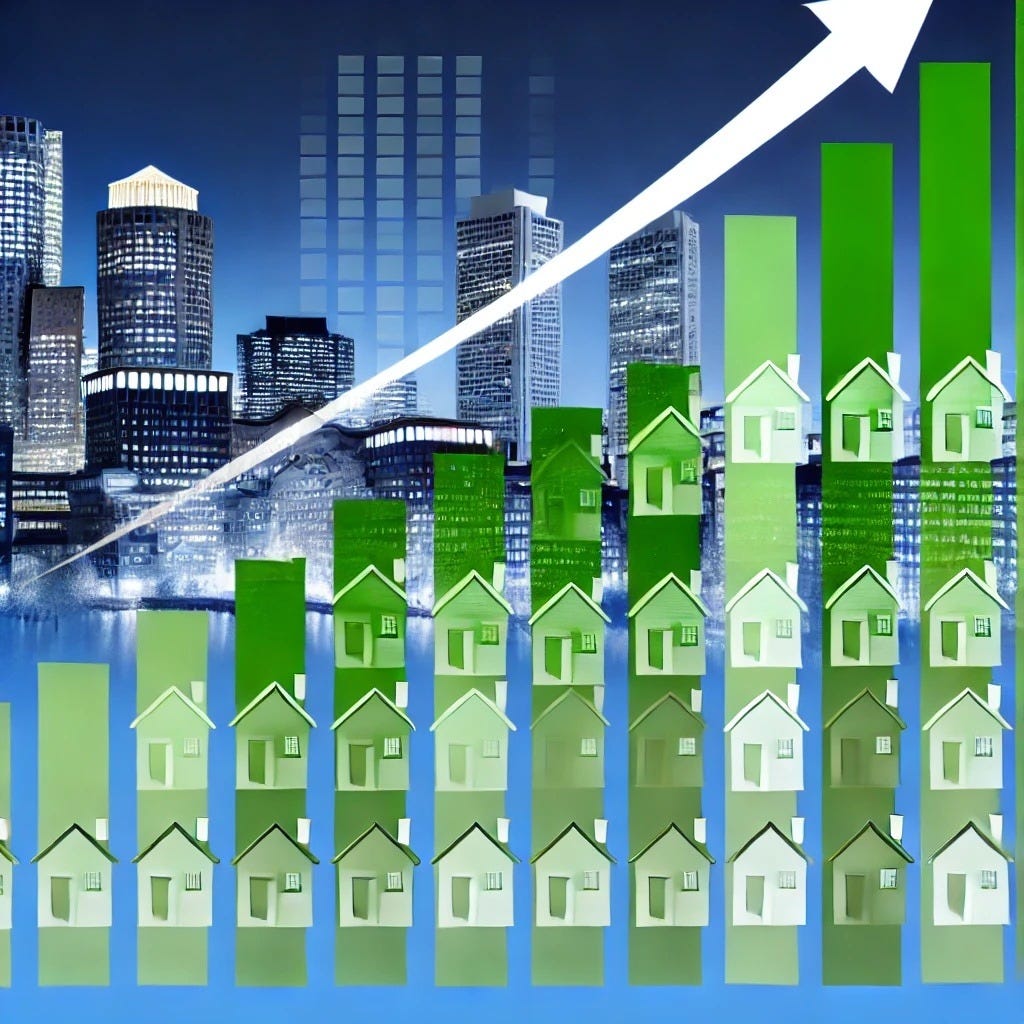 Real estate inventory has risen in Massachusetts, particularly in Greater Boston. 