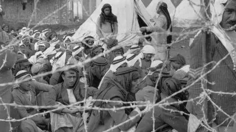 Getty Images Prisonniers palestiniens à Jénine, 1939