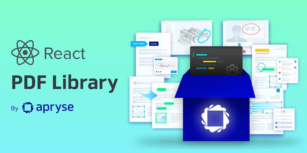 Process Documents using React PDF Library by Apryse