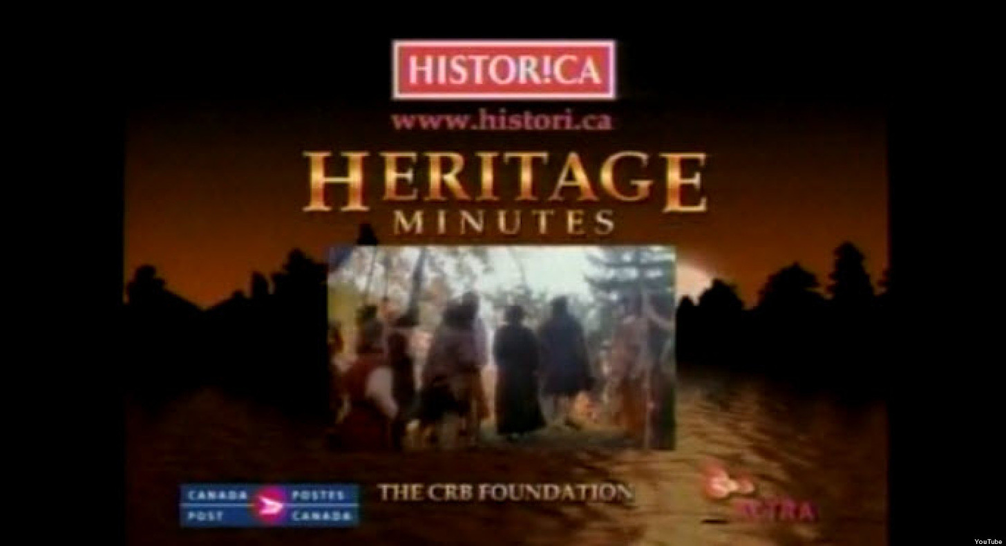 'Heritage Minutes' Are Making A Comeback