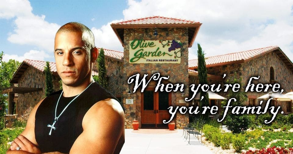 22 Vin Diesel 'Nothing Stronger Than Family' Memes That Are Taking over the  Internet - Funny Gallery