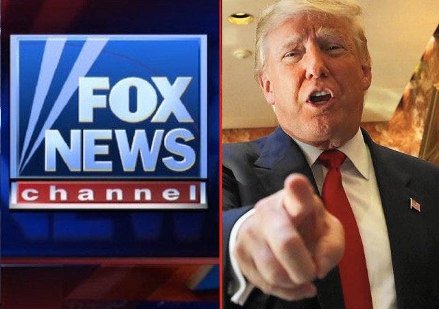 donald trump and fox news help