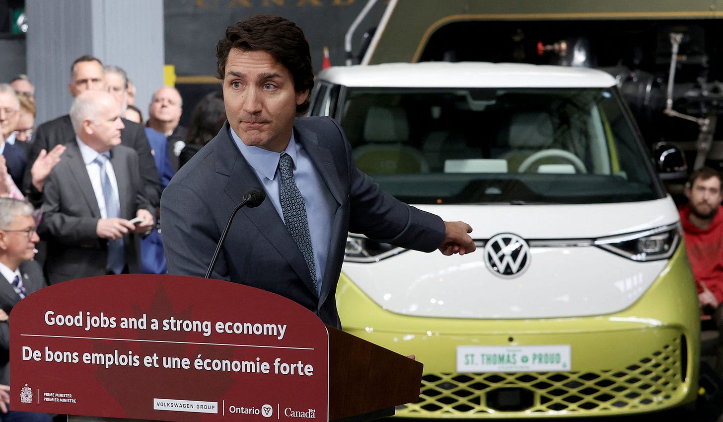 Canada Electric Vehicle Mandate: Complete Madness | National Review