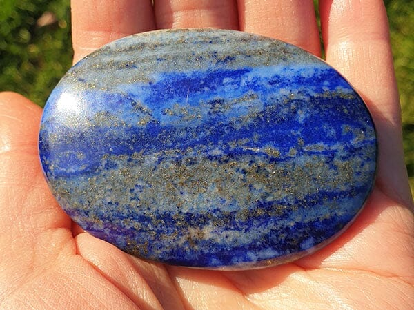 Lapis Lazuli Palm Stone