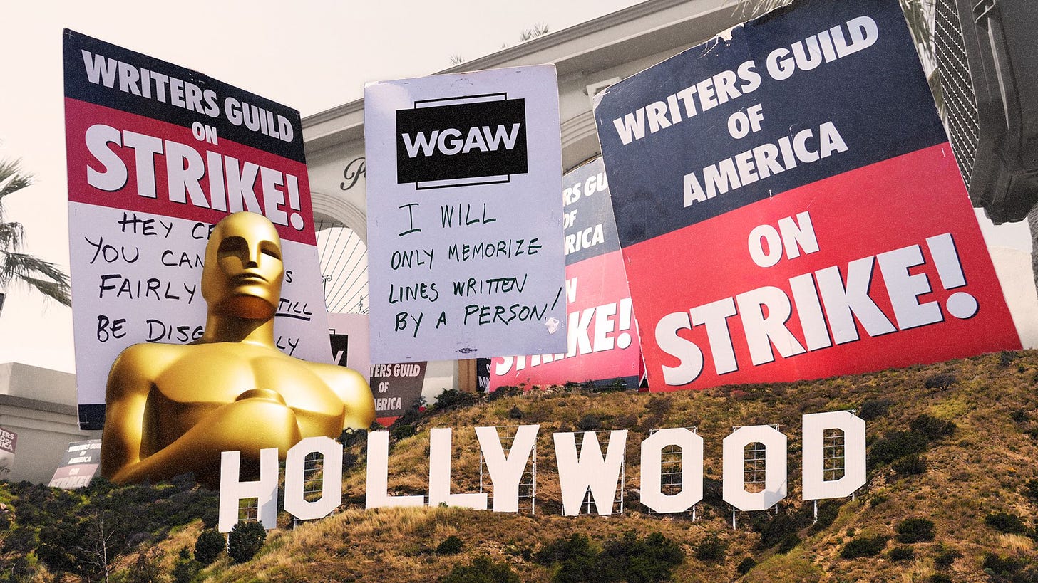 Hollywood strikes: How much of a threat is AI to actors and writers? | Ents  & Arts News | Sky News