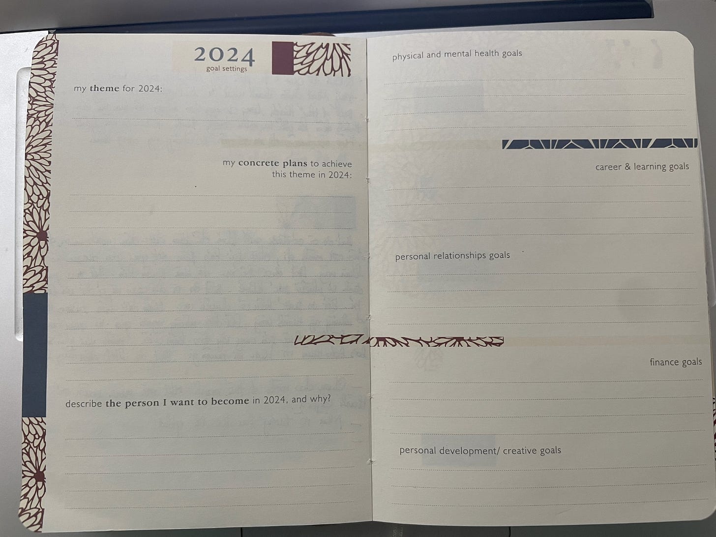 sổ A Book Of Tea' 2024 Planner