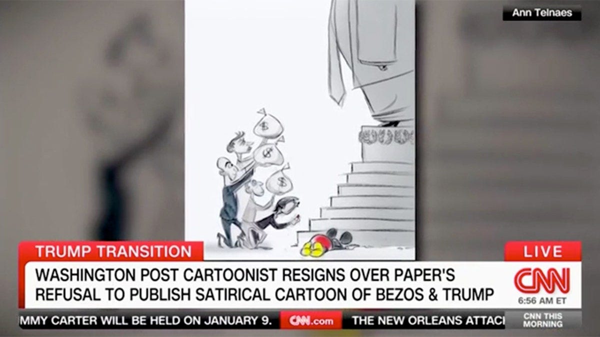 Washington Post in 'disarray' following cartoonist quitting amid staff  exodus | Fox News