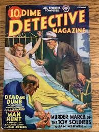 Dime Detective Magazine October 1939 Classic Cover Vintage Pulp Magazine HG  | eBay