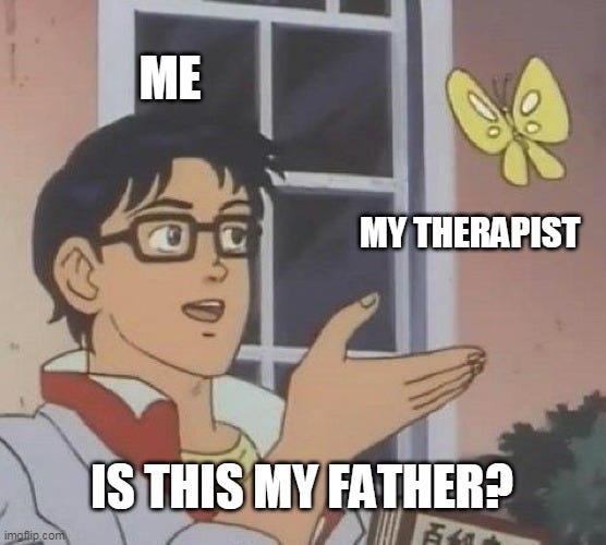 Transference be like... : r/TalkTherapy