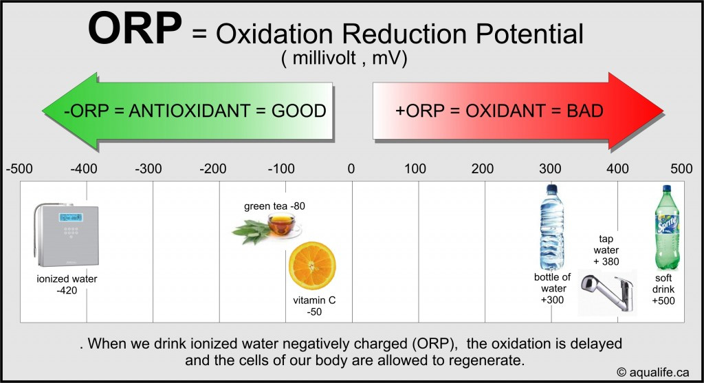 The ORP (Oxidoreduction Potential) | Aqualife