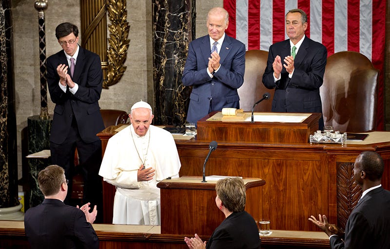Inside Pope Francis' Address to Congress - The New York Times