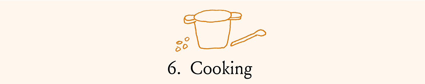 #6 Cooking