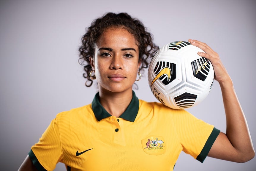 How Matildas and Manchester City star Mary Fowler is finding her Zen - ABC  News