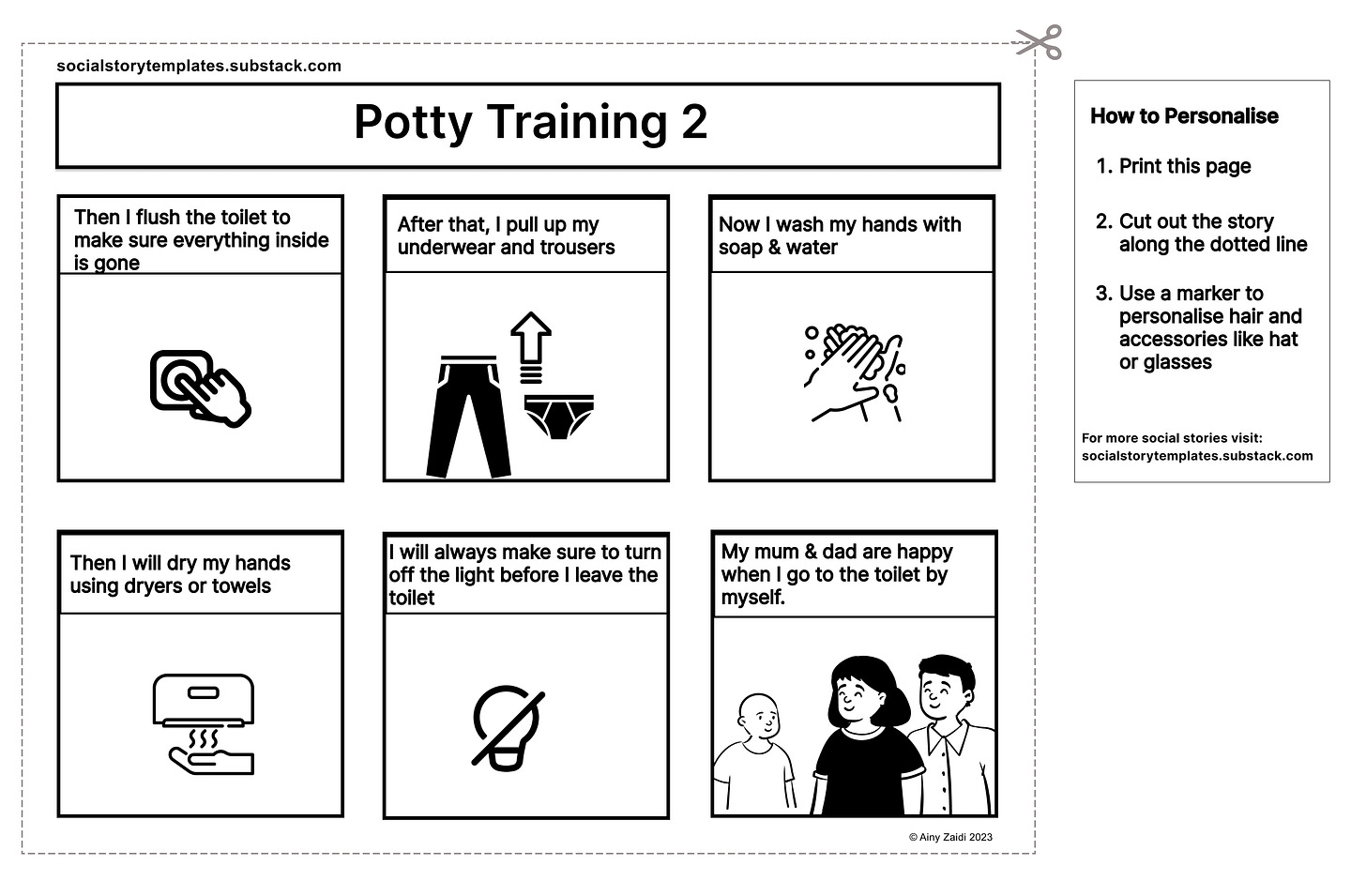 A social story about potty training-2