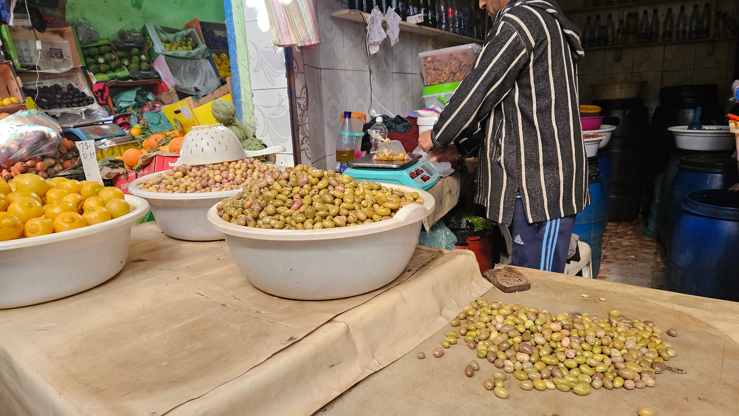 delicious Moroccan olives