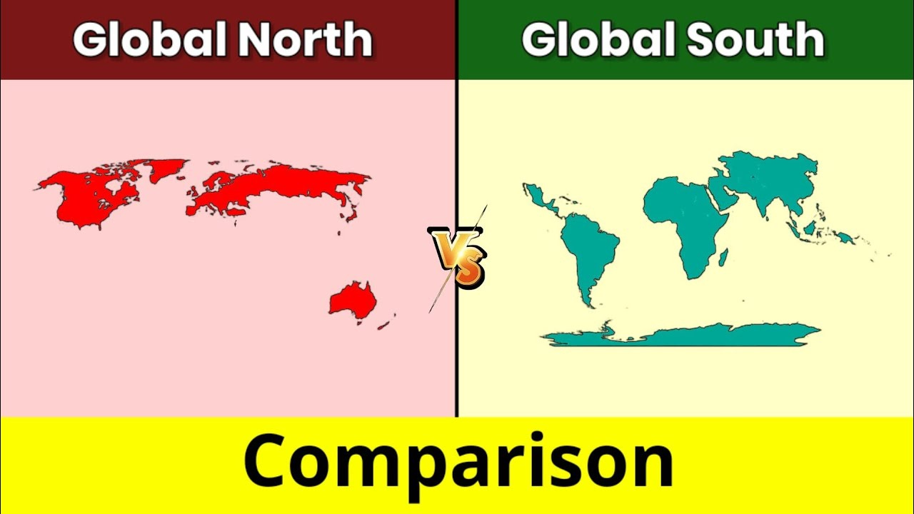 Global North vs Global South | Global South vs Global North | Comparison |  Data Duck - YouTube