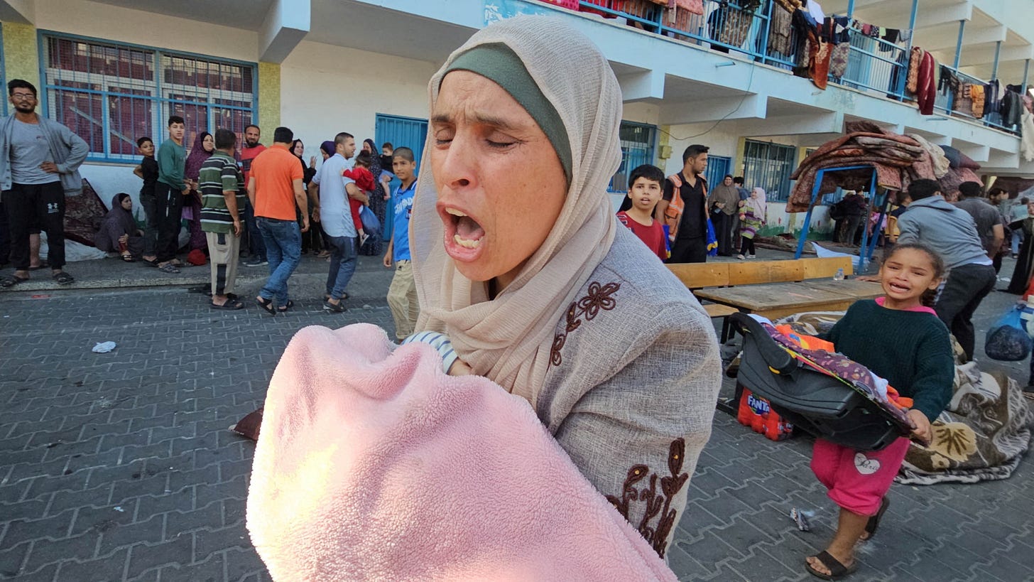 Israel-Palestine war: Blinken told to help end 'madness' as Israel bombs  schools | Middle East Eye