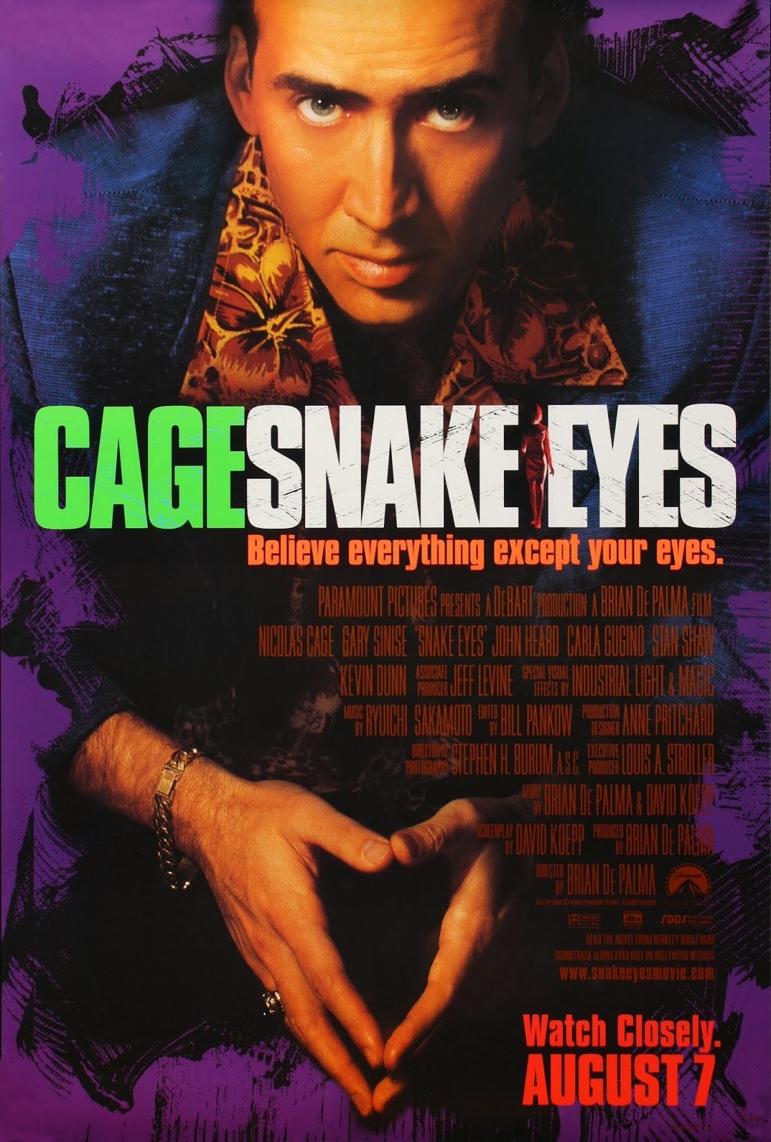 Snake Eyes (1998) - IMDb