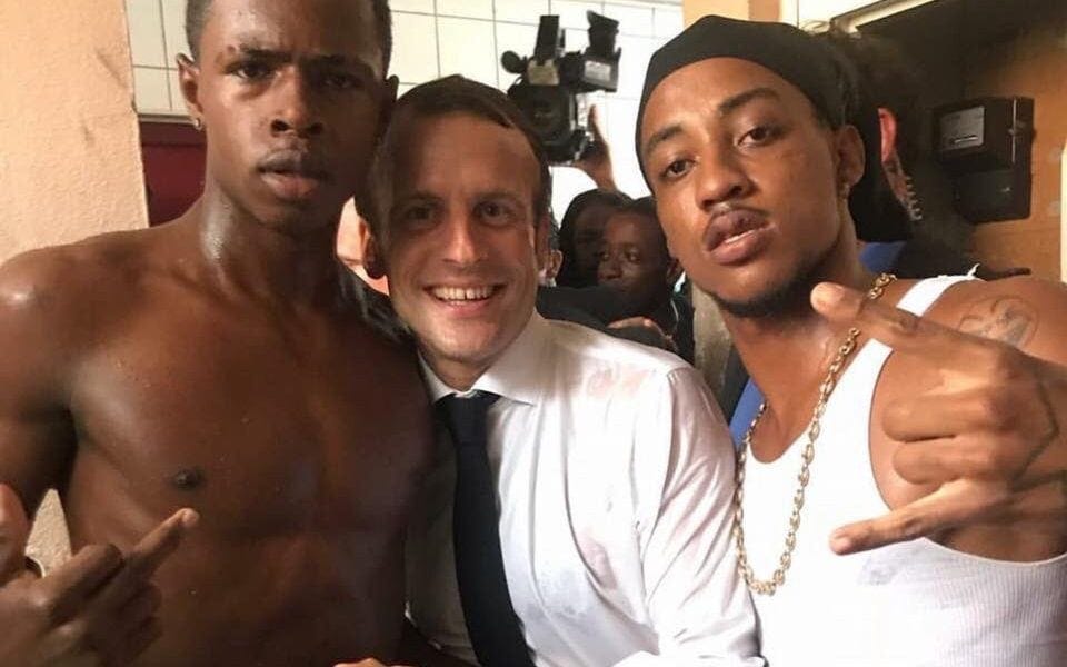 Emmanuel Macron's bid to recast himself as France's president of the people  gets 'the finger'