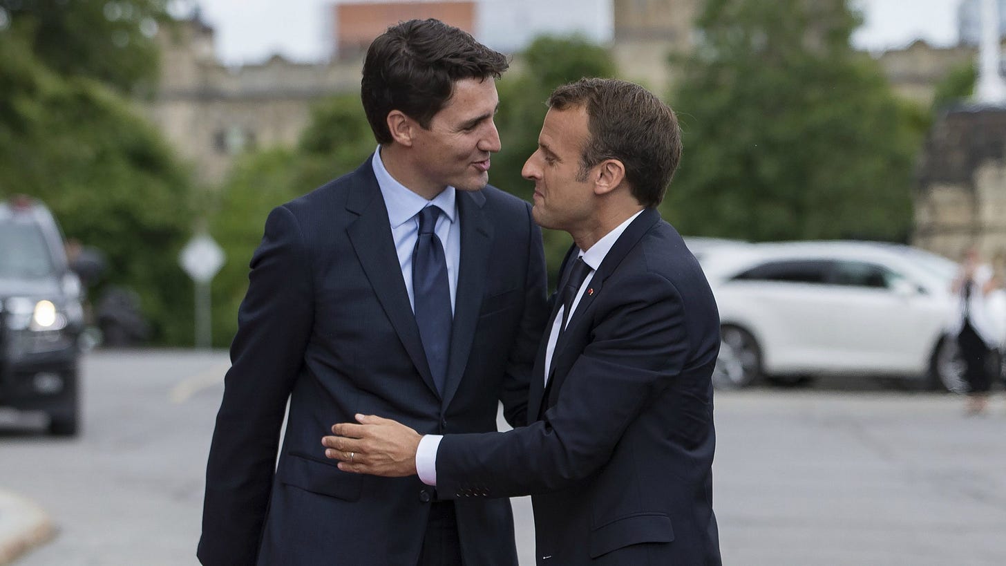 Macron, Trudeau support 'strong multilateralism' ahead of G7 summit -  Euractiv