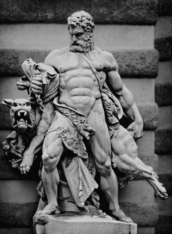 Masculine Art: Greek Mythology Statue