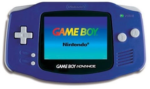 Game Boy Advance Console, Indigo, Discounted
