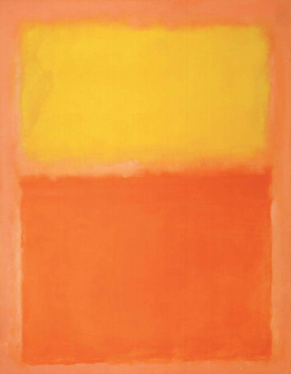 Orange and Yellow - Mark Rothko — Google Arts & Culture