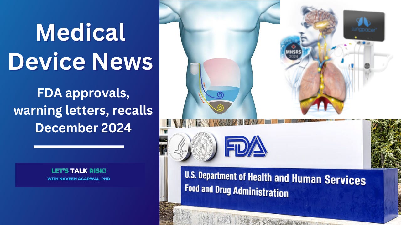 MedTech News Update December 2024