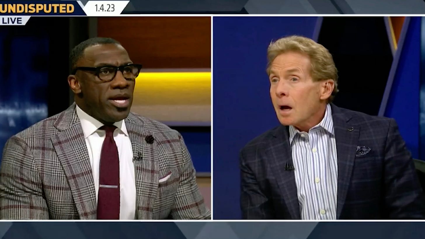 Shannon Sharpe Confronts 'Undisputed' Co-Host Over Tweet
