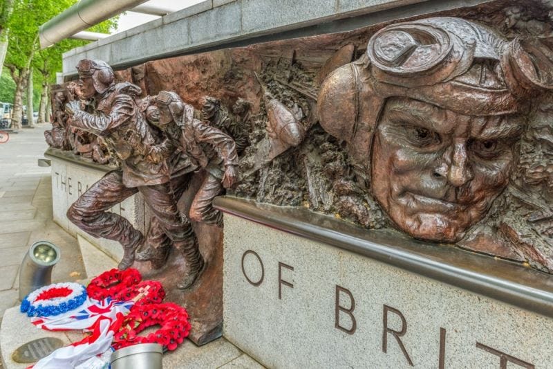 Battle of Britain Monument, Victoria Embankment, London