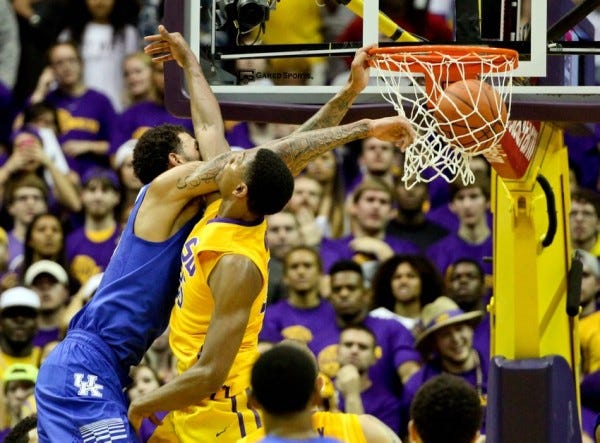 wildcats beats lsu basketball college 2015 images