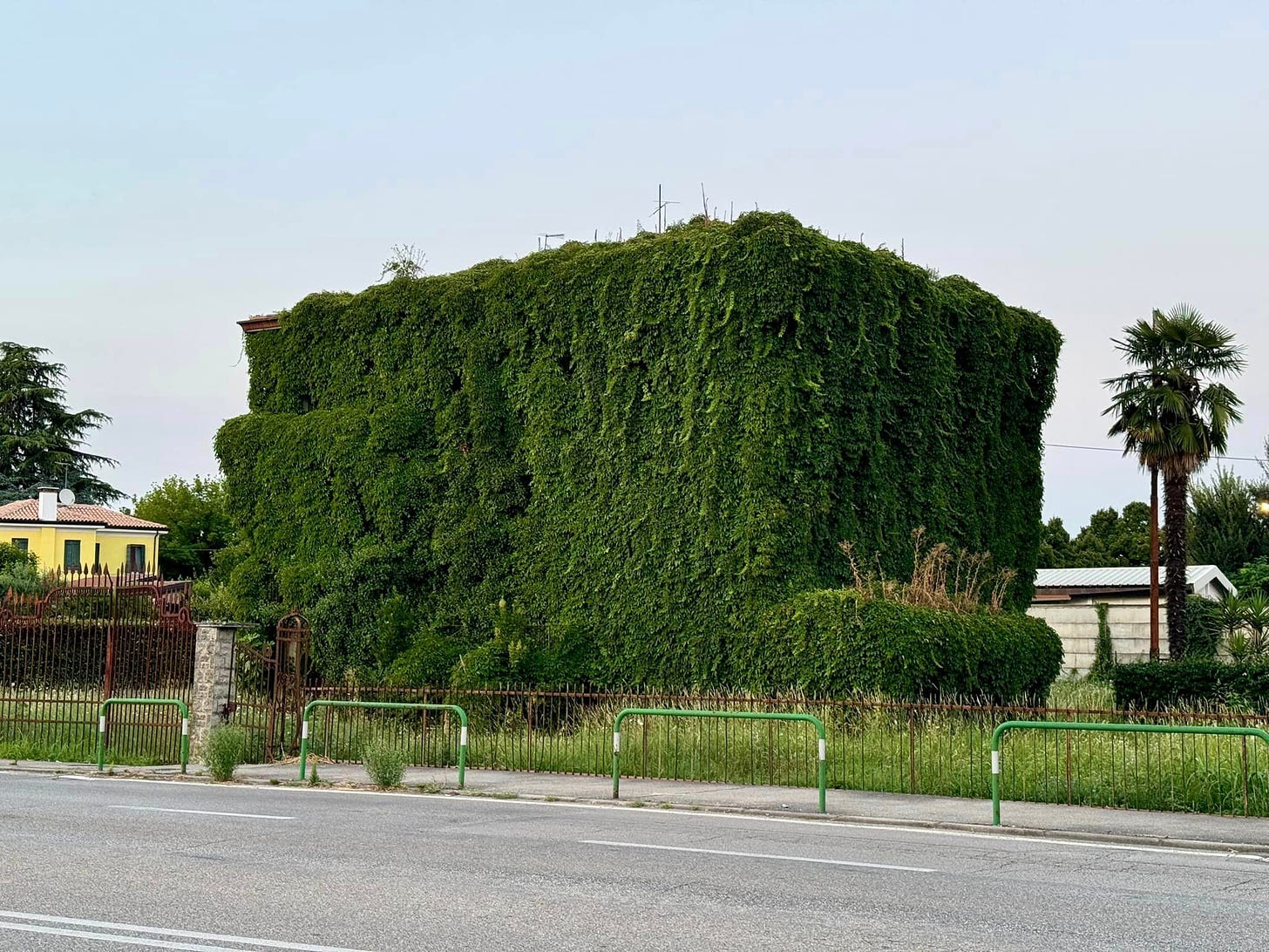 Abandoned house in Padua, Italy